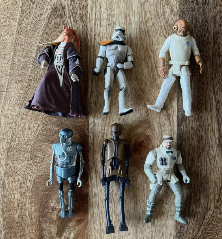 Star Wars mini figures